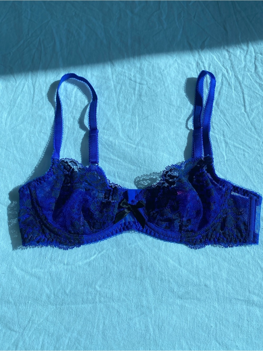 Agent Provocateur L’Agent Blue Lace Underwire Bra - Women Intimates